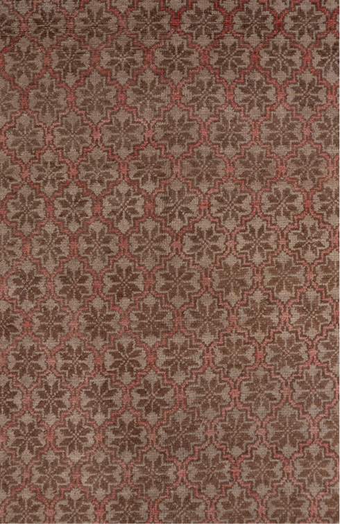 Vintage Oushak Area Rug (4' x 8')